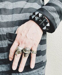 666 | スタッズバングル(バングル/リストバンド)