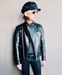 JOHN LAWRENCE SULLIVAN | ライダースジャケット(ライダースジャケット)