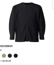 HOMME PLISSE ISSEY MIYAKE | カーディガン/ボレロ