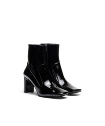 DIESEL | レディース パテントレザー スクエアトゥ ブーツ(ブーツ)