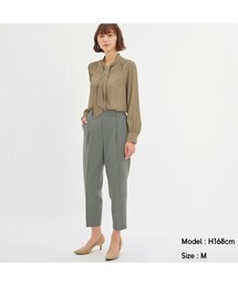 GU | タックテーパードパンツ(パンツ)