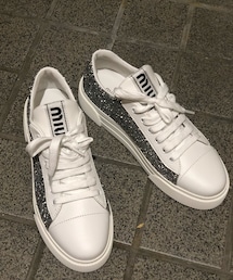 miu miu | グリッターがポロポロ落ちまくる。(スニーカー)