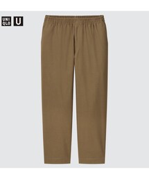 UNIQLO | フランネルイージーワイドフィットパンツ　セットアップ可能(パンツ)