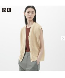 UNIQLO | Vネックカーディガン　サイズM(カーディガン/ボレロ)