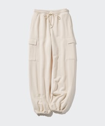 UNIQLO | スウェットカーゴパンツ/丈長め/M(スウェットパンツ)