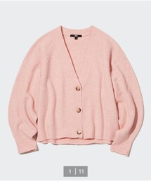 UNIQLO | スフレヤーンショートカーディガン サイズXXL(カーディガン/ボレロ)