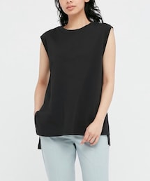 UNIQLO | エアリズムコットンクルーネックT サイズL(Tシャツ/カットソー)