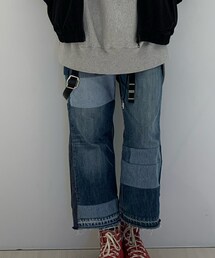 gunda×LINNE | デニムパンツ