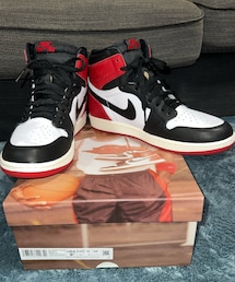 NIKE | Air Jordan 1 Retro High OG "Black Toe Reimagined"(スニーカー)