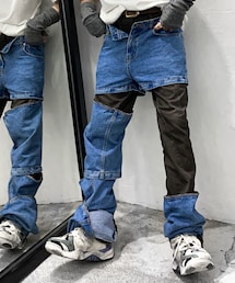 178ootd | デニムパンツ