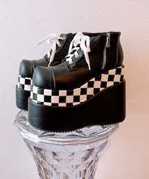 夢展望 | チェッカーフラッグ♡スーパー厚底(シューズ)