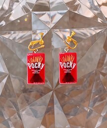 ポッキー・イヤリング | お菓子のアイテム好き😋(イヤリング)
