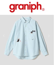 graniph | IKAKU♡ストライプシャツ(シャツ/ブラウス)