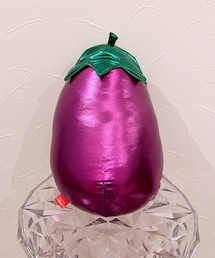 ピカピカの茄子 | 茄子🍆は成す✨(クッション/クッションカバー)