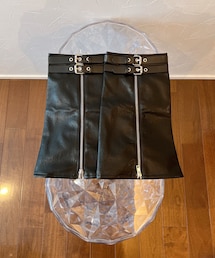 ブーツカバー | レザー♡(レッグウェア)