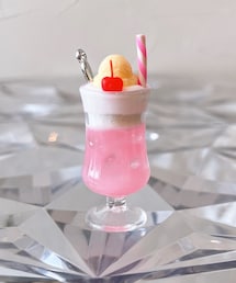 クリームソーダ・ネックレス | 食品サンプル好き♡(ネックレス)