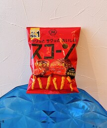 湖池屋・スコーン | やみつきバーベキュー味😋(マグ/哺乳瓶/お食事グッズ)