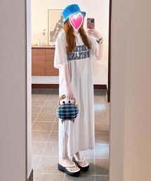 STYLENANDA | ロングTシャツ♡(ワンピース/ドレス)