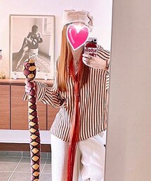 FOREVER 21 | ストライプシャツ♡(シャツ/ブラウス)