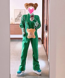 SOWA | 鮮やかカラー💚(つなぎ/オールインワン)