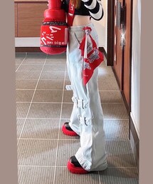 RNA | R4047 ベルトルーズパンツ(デニムパンツ)