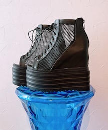 厚底ブーツ | レースアップ♡(ブーツ)