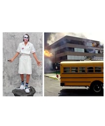 JOKER | 看護師姿＆黄色いバス😂(笑)(その他)