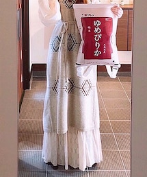 ZARA | レイヤードしている下のティアードスカート♡(スカート)