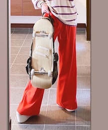 PAMEO POSE | 2way Tuck Pants(スラックス)