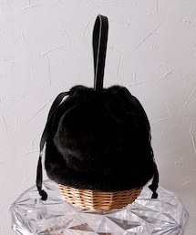 Horn Please | かご×ファー♡(かごバッグ)