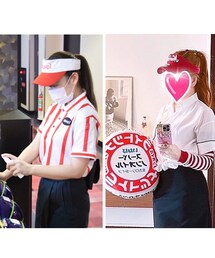 ROUND1定員風🙆‍♀️ | 左のお姉さんを参考にしました🙋‍♀️(コスチューム/パーティーグッズ)