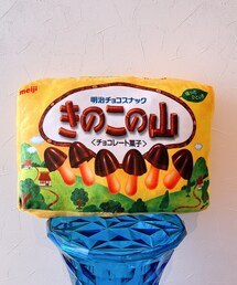 meiji | ふわふわ♡きのこの山😋(クッション/クッションカバー)