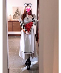 ナースセット | キャップ・エプロン・ワンピースのセット♡(ワンピース)