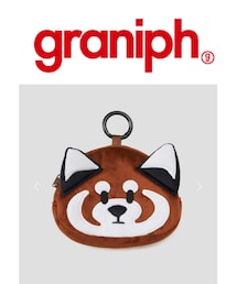 graniph | レッサーパンダ・IKAKU♡お顔ポーチ🤗(ポーチ)