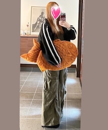 カーゴサロペット | ワイドシルエット♡(サロペット/オーバーオール)