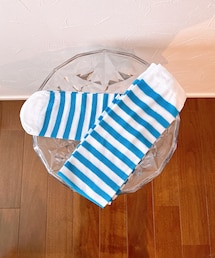 ニーハイソックス | ボーダー♡(ソックス/靴下)