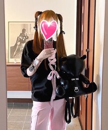 gossip！ロサンゼルス | リボンデザインTシャツ(Tシャツ/カットソー)