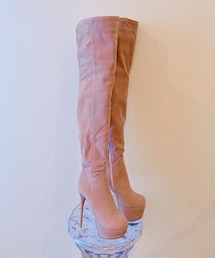 サイハイブーツ | スエード♡ピンヒール好き🙆‍♀️(ブーツ)