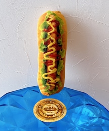 MARU DE PAN | ふわふわのホットドッグ😋(ポーチ)