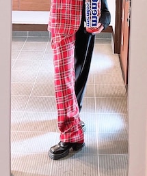 ankoROCK | ハンブンタータンオーバーサイズスラックス(スラックス)