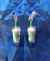 STARBACKS | フラペチーノ型♡(イヤリング)