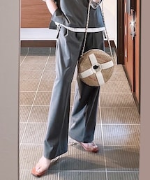 MERLOT | タックワイドスラックス(スラックス)