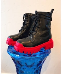 LLXJO | 赤のガギガギソール♡(ブーツ)