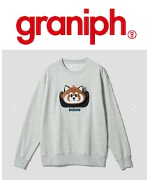 graniph | IKAKUのお顔部分♬ポケットになってる🙆‍♀️(スウェット)