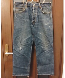 EVISU | ダメージ・リメイク・古着・ボタンフライ仕様(デニムパンツ)