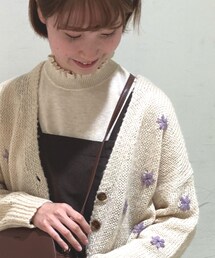 Samansa Mos2 blue | ニット/セーター