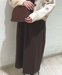 Samansa Mos2 blue | ジャンパースカート