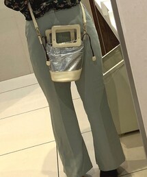 GU | フレアスリットパンツM(パンツ)