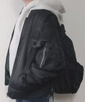 niko and...(ニコアンド)の「ジャケット/アウター(MA-1)」