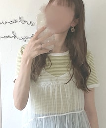 Aqua leaf | Tシャツ/カットソー